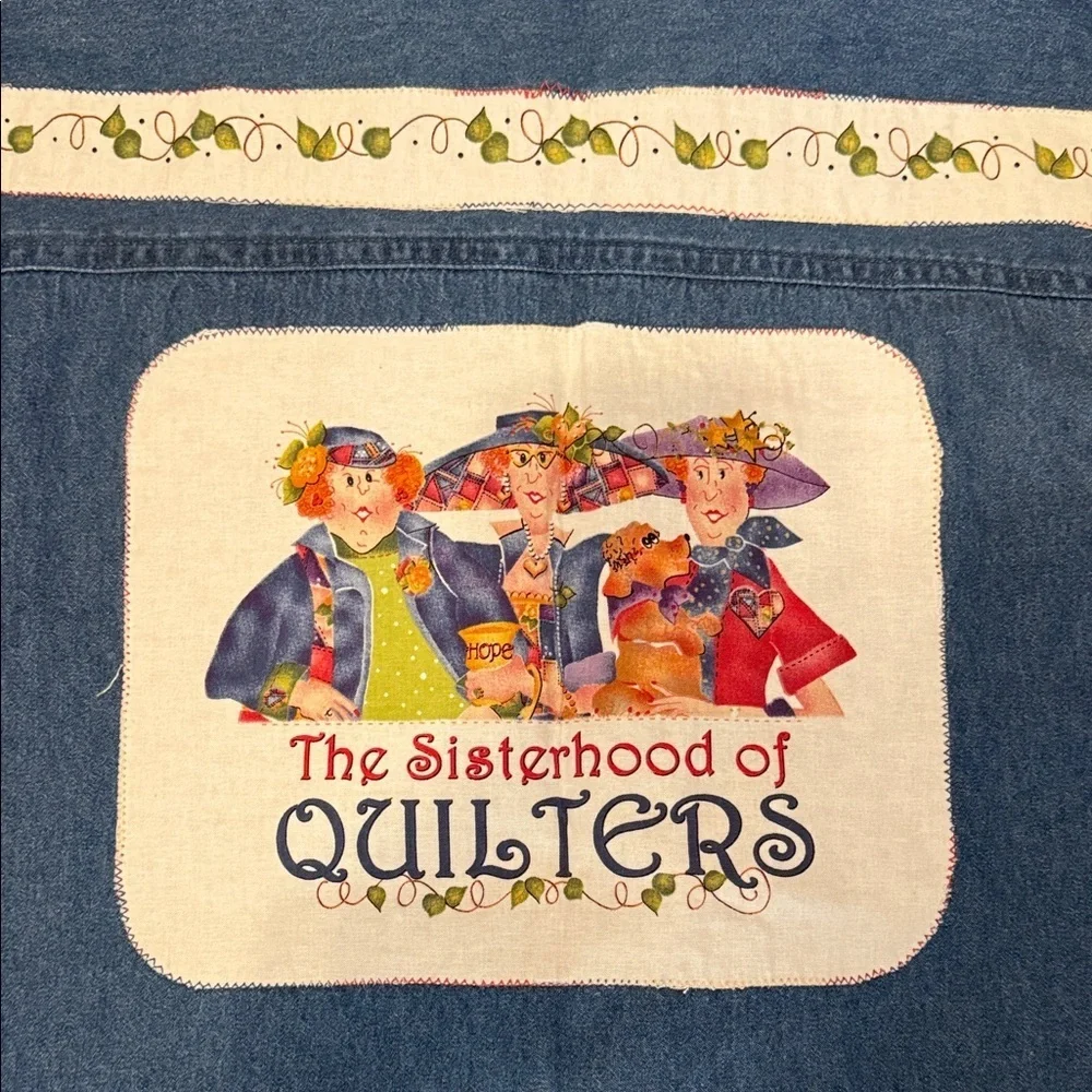 Bobbie Brooks Blue Kids Shirt with Colorful Embroidery